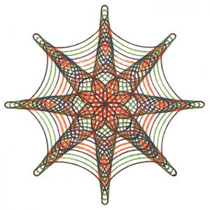 Color variation on Wheel 84 design