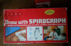 Vintage Spirograph box cover