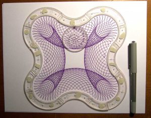 Super Spirograph cloverleaf pattern