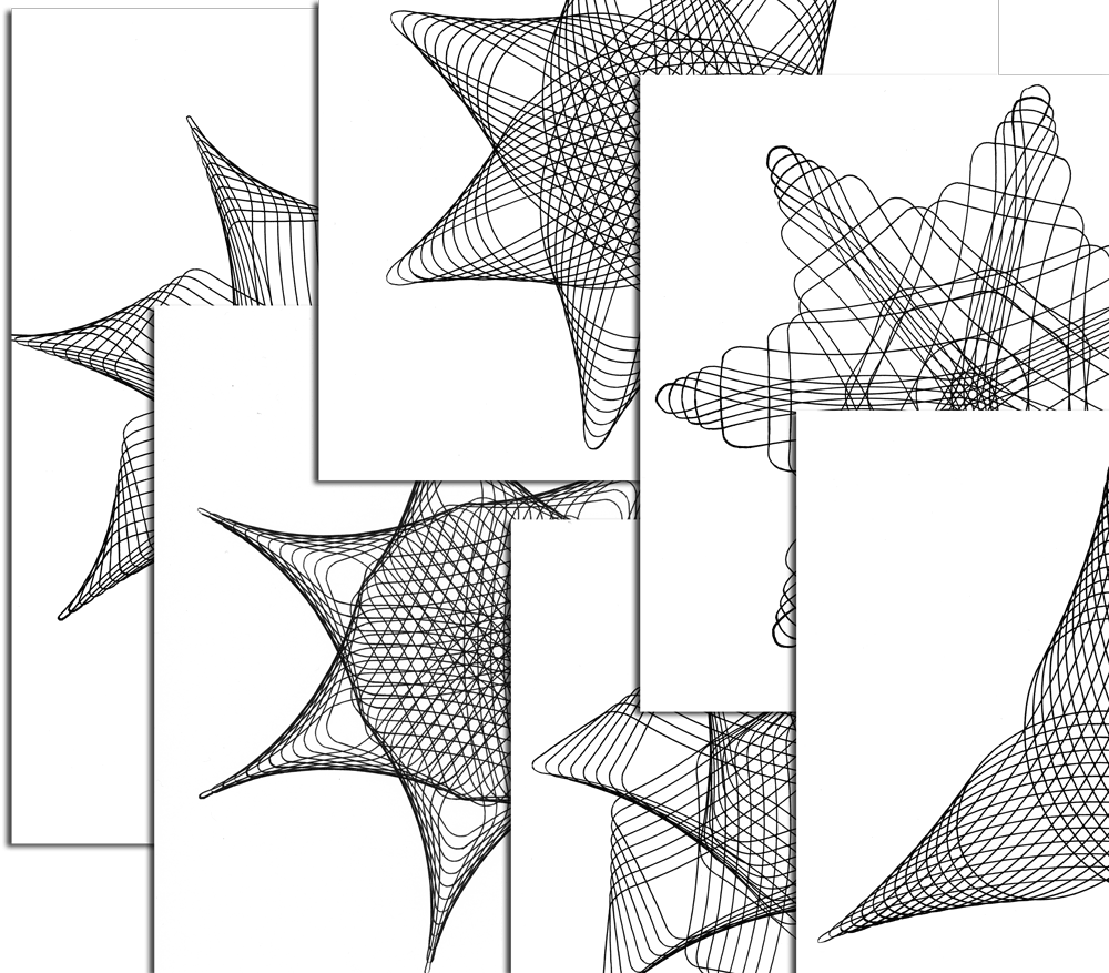 6 full-page coloring pages
