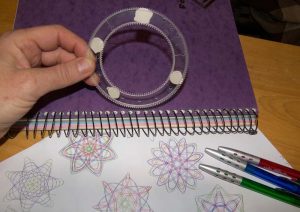 Spiro-Putty attached to ring.