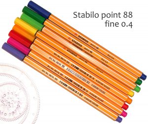 Stabilo Point 88 pens